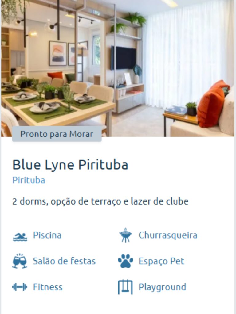 Sala decorada do Blue Lyne Pirituba, empreendimento com 2 dormitórios e lazer completo estilo clube em Pirituba.