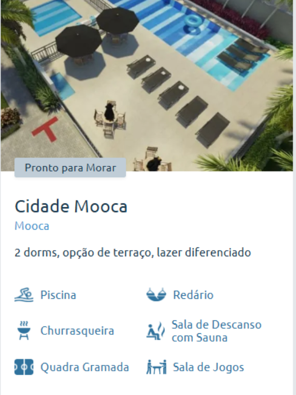 Cury Zona Leste - Cidade Mooca
